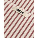Tekla Toalla de rizo, rayas onduladas, imagen extra