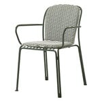&Tradition Thorvald SC95 käsinojallinen tuoli, bronze green
