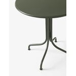 &Tradition Thorvald SC96 table, round 70 cm, bronze green