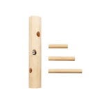 Tonfisk Design Lehto coat rack, 20 cm, pine wood