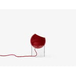 &Tradition Lampe de table Topan VP13, clair - rouge vermillon, image extra