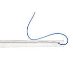 Ingo Maurer Tubular hanging lamp, white - blue cable, extra image