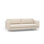 Interface Twin sofa bed, beige Leaf 01, extra image