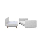 Interface Twin sofa bed, Leaf 40 Ash grey, extra image