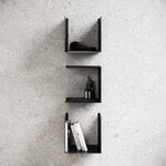 Nichba U-Shelve wall shelf, black