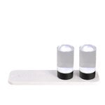Uyuni Lighting LED rechargeable base, medium, USB-C, 34,5 x 9 cm, white, extra image