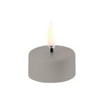 Uyuni Lighting Bougie chauffe-plat LED rechargeable, 3,9 x 2,3 cm, grès uni, 2 pcs, image extra