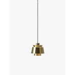 &Tradition Lampada a sospensione Utzon JU1, ottone galvanizzato