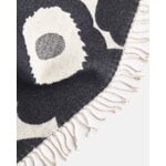 Marimekko Unikko filt, vit - svart