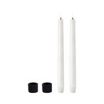 Uyuni Lighting Light kynttilänjalka LED kruunukynttilöille, 2 kpl, mattamusta, tuotteen lisäkuva