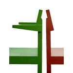 valerie_objects Sedia con braccioli Silent, verde erba