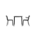 valerie_objects Aligned ruokapöytä, 70 x 70 cm, musta