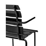 Valerie Objects Aligned chair with armrests, black
