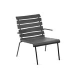 valerie_objects Aligned lounge chair, black