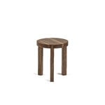 valerie_objects Solid stool, walnut