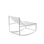 valerie_objects Rocking Chair, ruostumaton teräs - valkoinen, tuotteen lisäkuva
