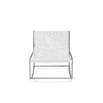 valerie_objects Rocking Chair, ruostumaton teräs - valkoinen, tuotteen lisäkuva