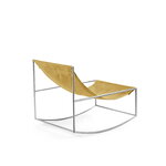 valerie_objects Mecedora, acero inoxidable - amarillo, imagen extra