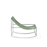 valerie_objects Rocking Chair, stainless steel - green, extra image