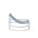 valerie_objects Rocking Chair, acier inoxydable - bleu clair, image extra