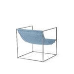 valerie_objects Solo Sitz, Edelstahl - hellblau, extrabild