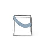 valerie_objects Solo Sitz, Edelstahl - hellblau, extrabild