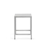 valerie_objects Alu stool, S, alu, view 4
