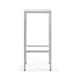 valerie_objects Sgabello da bar Alu, L, alluminio, immagine extra