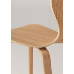 Viccarbe Ears chair, matt oak