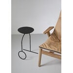 Viccarbe Giro sculpture table, black