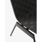 &Tradition Ville AV33 outdoor side chair, warm black