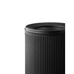 Vipp VIPP18 öppen toppsoptunna, 22 L, svart - svart lock, extrabild