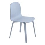 Muuto Visu chair, wood base, light blue, extra image