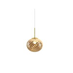 Tom Dixon Whirl pendel, 30 cm, guld, extrabild