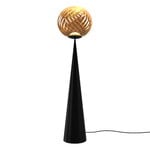 Tom Dixon Whirl Cone Fat lampe de sol, or - noir, image extra