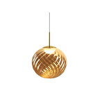 Tom Dixon Whirl pendel, 45 cm, guld, extrabild