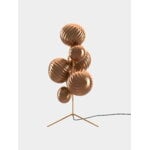 Tom Dixon Whirl Floor Chandelier, LED, kupari, näkymä 2