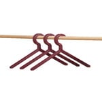 Woud Illusion perchero, set de 3, rojo intenso, imagen extra