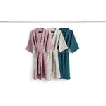 HAY Waffle bathrobe, one size, stripe cool pink, view 3