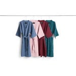 HAY Waffle bathrobe, one size, burgundy, view 3