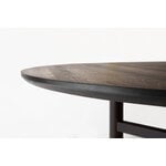 Wooden SJL jatkettava pöytä, 120-180 cm, savunruskea pyökki