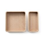Wooden Set di scatole Offcuts Boxette, faggio oliato