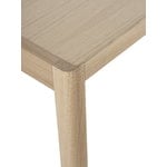 Muuto Workshop table, 140 x 92 cm, oak - oak veneer