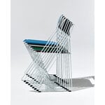 HAY X-Line chair, hot galvanized - iron red, extra image