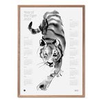 Teemu Järvi Illustrations Year of the Tiger poster calendar 2022, 50 x 70 cm
