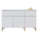 Lundia Fuuga senkki laatikolla ja ovilla, 144 cm, matala, cashmere - tammi, näkymä 4