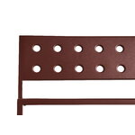 HAY Balcony Lounge penkki, 113,5 x 69 cm, iron red