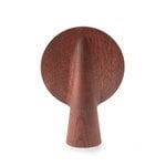 Wooden Kuvastin peili, iso, punainen, näkymä 3