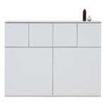 Lundia Fuuga cabinet, 128 cm, large and small doors, cashemere, extra image