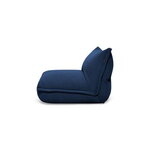 Fatboy The BonBaron Slim fauteuil lounge, corde recyclée bleu profond, image extra